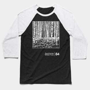 Brilliant Trees - Minimalist Graphic Artwork Design Baseball T-Shirt